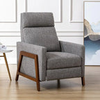 Vinton Push Back Recliner in Performance Fabric