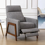 Vinton Push Back Recliner in Performance Fabric
