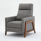 Vinton Push Back Recliner in Performance Fabric