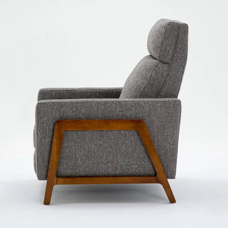 Vinton Push Back Recliner in Performance Fabric