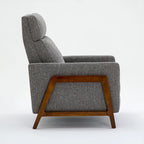 Vinton Push Back Recliner in Performance Fabric