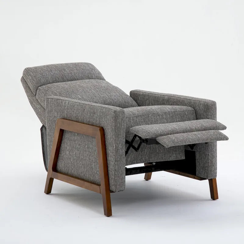 Vinton Push Back Recliner in Performance Fabric