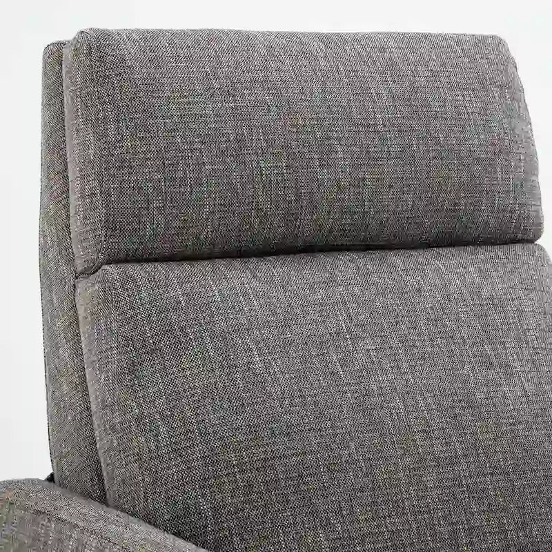 Vinton Push Back Recliner in Performance Fabric