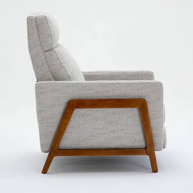 Vinton Push Back Recliner in Performance Fabric