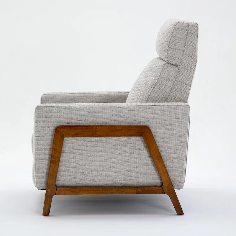 Vinton Push Back Recliner in Performance Fabric