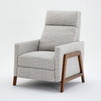 Vinton Push Back Recliner in Performance Fabric