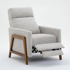 Vinton Push Back Recliner in Performance Fabric