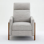 Vinton Push Back Recliner in Performance Fabric