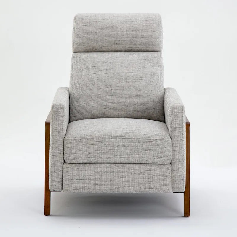 Vinton Push Back Recliner in Performance Fabric
