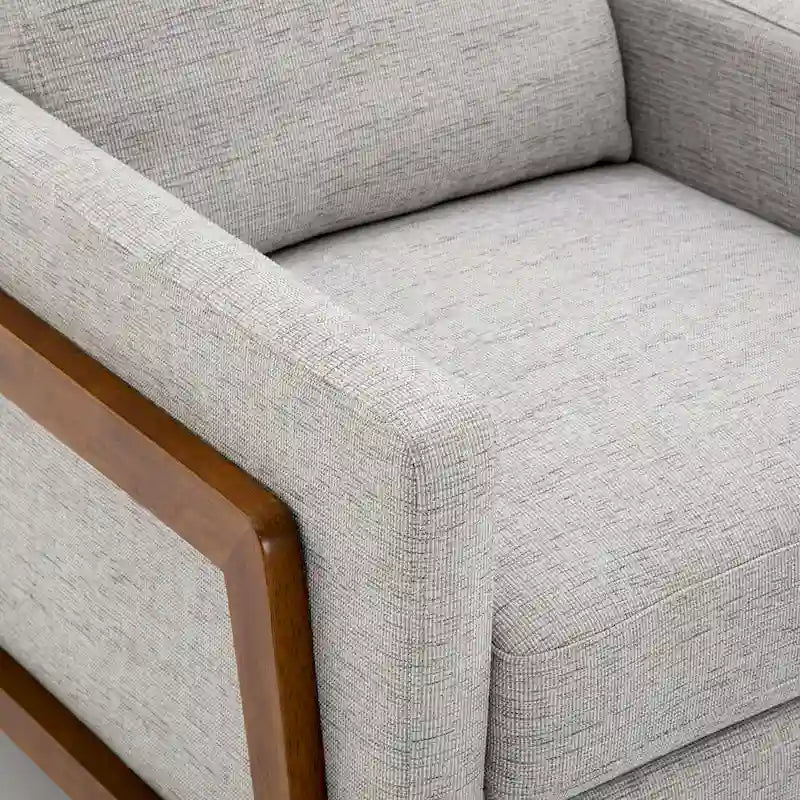 Vinton Push Back Recliner in Performance Fabric