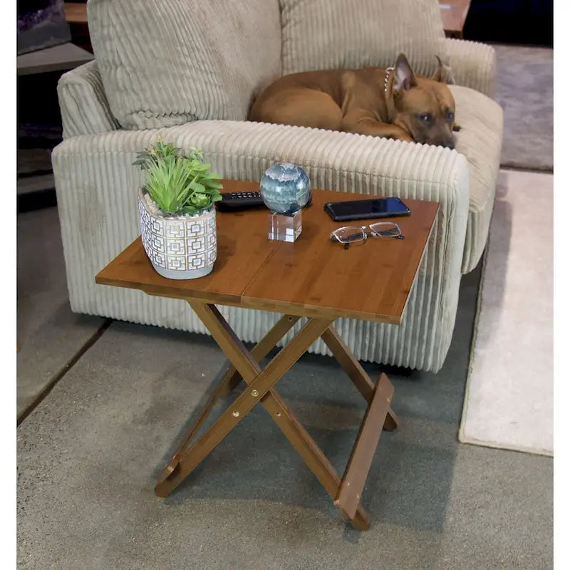 Solid Bamboo Folding Table