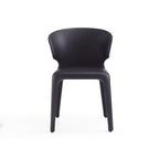 Conrad Cream Faux Leather Dining Chair (Set of 2)