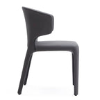 Conrad Cream Faux Leather Dining Chair (Set of 2)