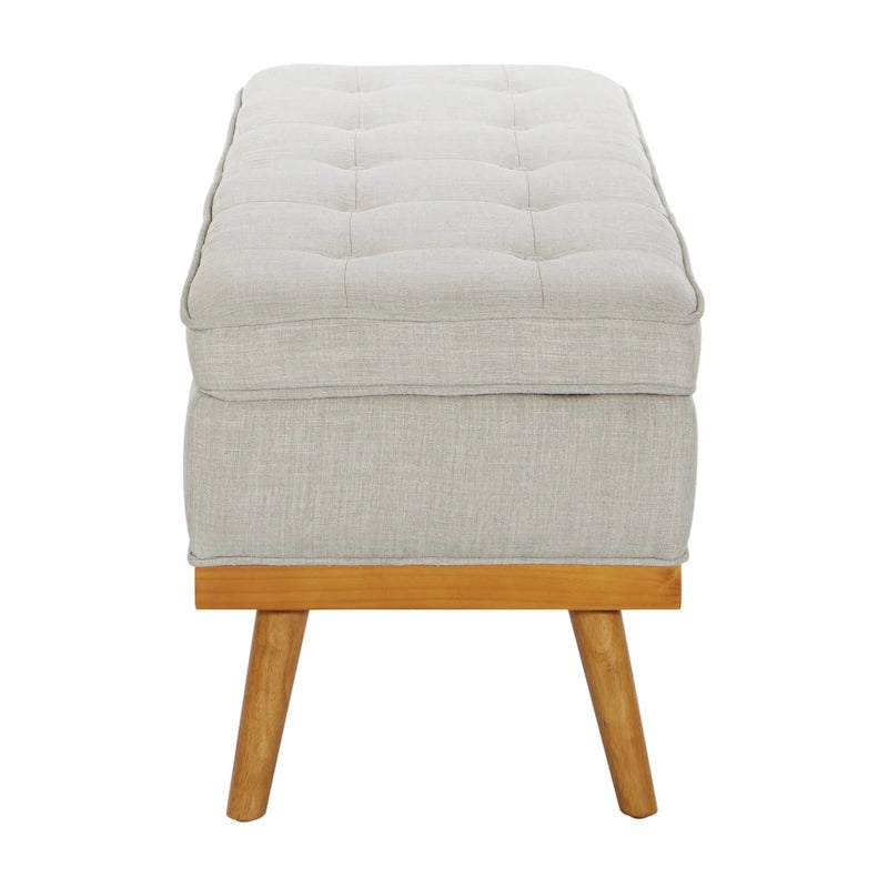Carson Carrington Sastamala Mid-century Storage Bench