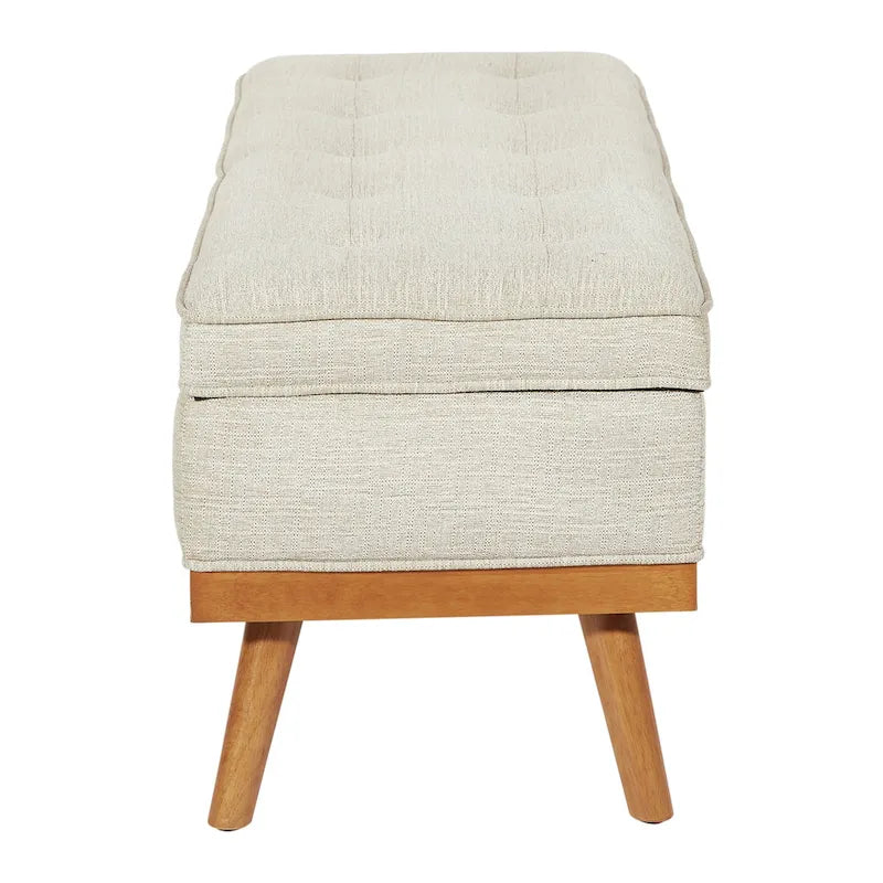 Carson Carrington Sastamala Mid-century Storage Bench