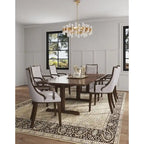 Manhattan Comfort Grand Faux Leather Dining Armchair