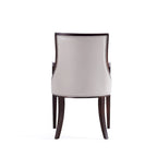 Manhattan Comfort Grand Faux Leather Dining Armchair