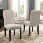 Roundhill Furniture Amisos 6-Piece Dining Set, Hairpin Dining Table with 4 Chairs and Upholstery Bench