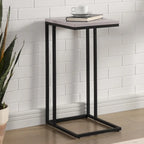 Rendrick Industrial 16-inch Steel C-shaped Side Table