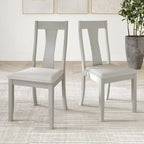 CraftPorch Vintage Style 7-piece Wooden Dining Set