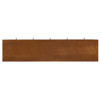 SEI Furniture Mid-century Modern TV Stand Media Console for TV's up to 68
