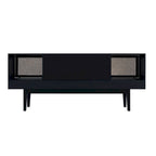 SEI Furniture Mid-century Modern TV Stand Media Console for TV's up to 68