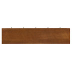 SEI Furniture Mid-century Modern TV Stand Media Console for TV's up to 68