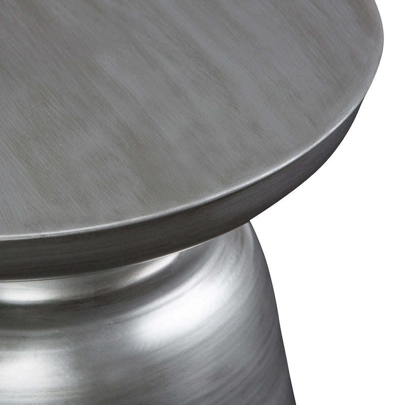 WYNDENHALL Layne Modern Industrial 16 inch Wide Metal Accent Side Table, Fully Assembled