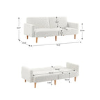 VANOMi Modern Convertible Sofa Bed