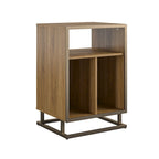 The Novogratz Regal Turntable Stand / End Table
