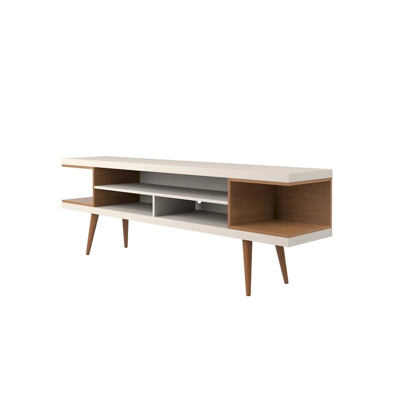 Manhattan Comfort Nynashamn Mid Century Modern Media Cabinet Console