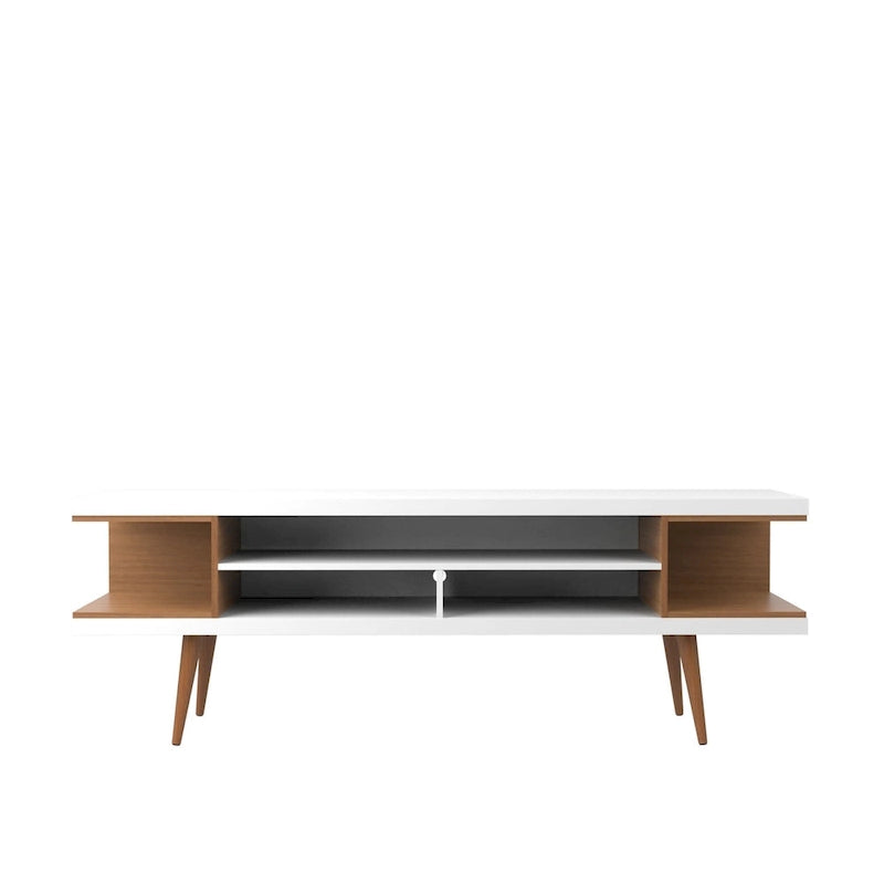 Manhattan Comfort Nynashamn Mid Century Modern Media Cabinet Console