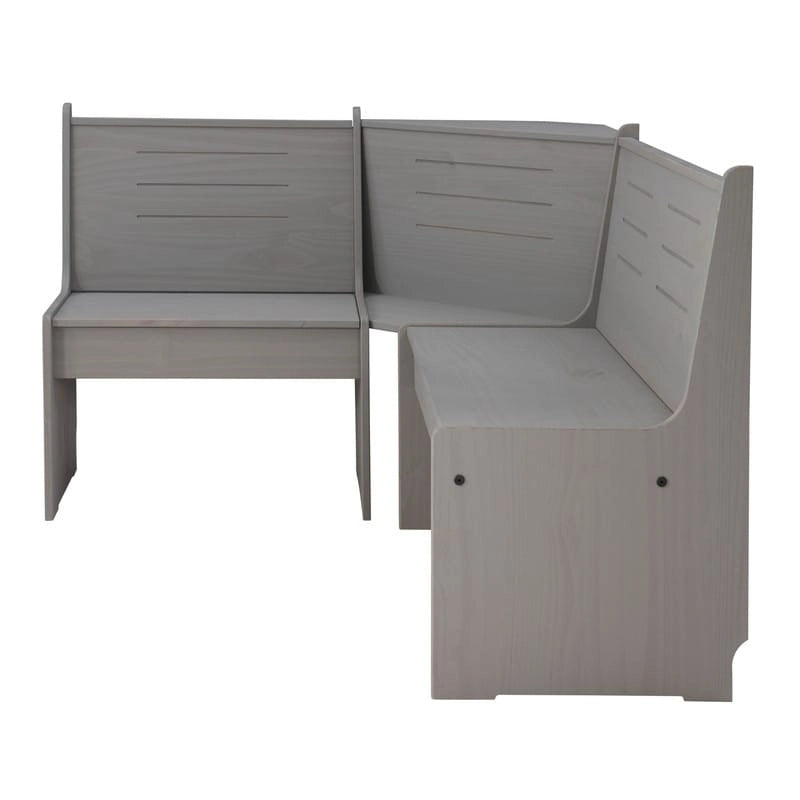 Wendell Solid Wood Corner Breakfast Nook Dining Set
