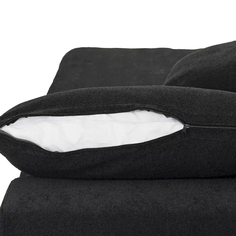 Widen Down Filled 5-Piece Sectional and Ottoman