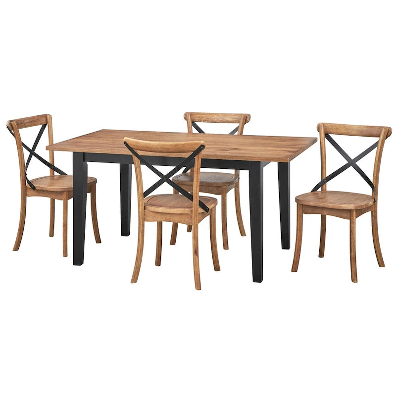 Simple Living Constance X-Back Dining Chairs (Set of 2)