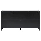 Accent Storage Cabinet Sideboard Wooden Cabinet with Metal Handles for Hallway, Entryway, Living Room, Bedroom
