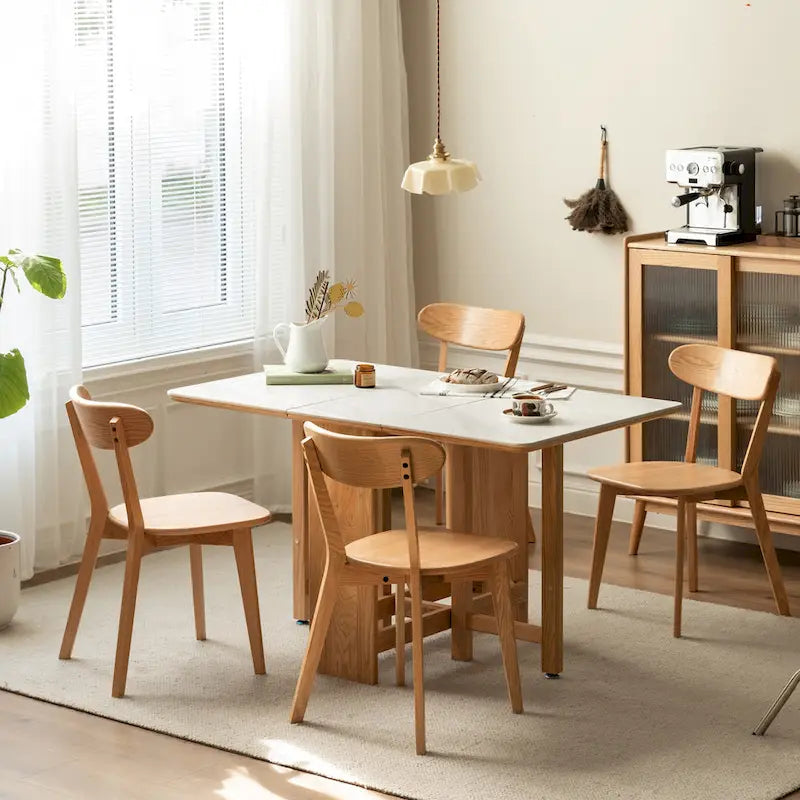 Wooden Dining chair 100% dust-free FAS grade oak chair