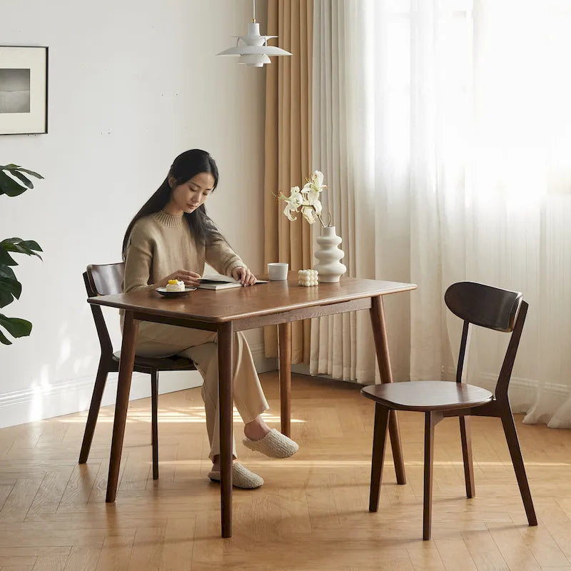 Wooden Dining chair 100% dust-free FAS grade oak chair