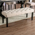 Copper Grove Chalwa Rustic Tufted 48-inch Dining Bench