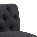 Rosevera LaGuardia Slipper Chair, Chesterfield, Armlesschair