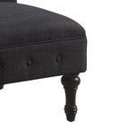 Rosevera LaGuardia Slipper Chair, Chesterfield, Armlesschair