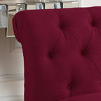 Rosevera LaGuardia Slipper Chair, Chesterfield, Armlesschair
