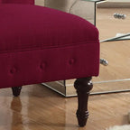 Rosevera LaGuardia Slipper Chair, Chesterfield, Armlesschair