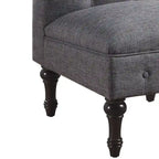 Rosevera LaGuardia Slipper Chair, Chesterfield, Armlesschair