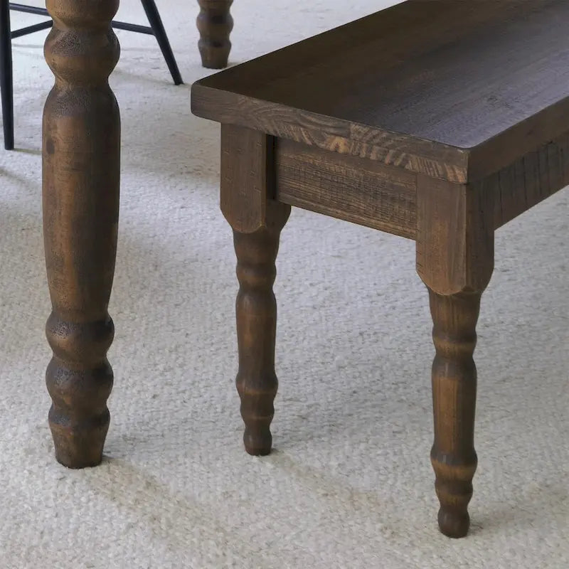 Grain Wood Furniture Valerie Solid Wood Dining Bench