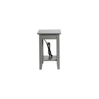 Nantucket Chair Side Table with Built-in Charger
