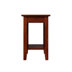 Nantucket Chair Side Table with Built-in Charger
