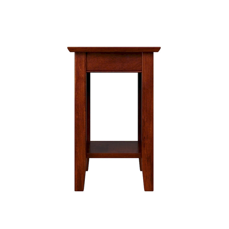 Nantucket Chair Side Table with Built-in Charger