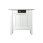 Nantucket Chair Side Table with Built-in Charger