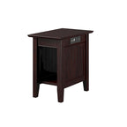 Nantucket Chair Side Table with Built-in Charger